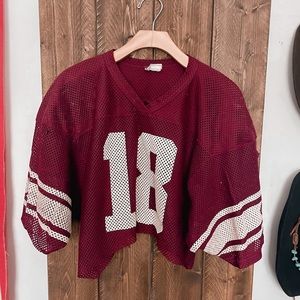 Oversize Crop Jersey